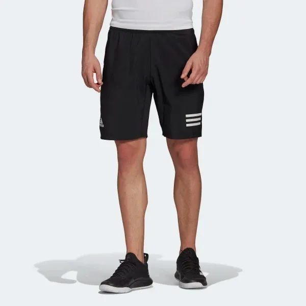Quần Shorts Tennis Adidas 3 Sọc Club GL5411 Màu Đen Size M