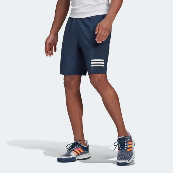 Quần Shorts Tennis Adidas 3 Sọc Club GH7225 Màu Xanh Navy Size S - Thời trang - Vua Hàng Hiệu