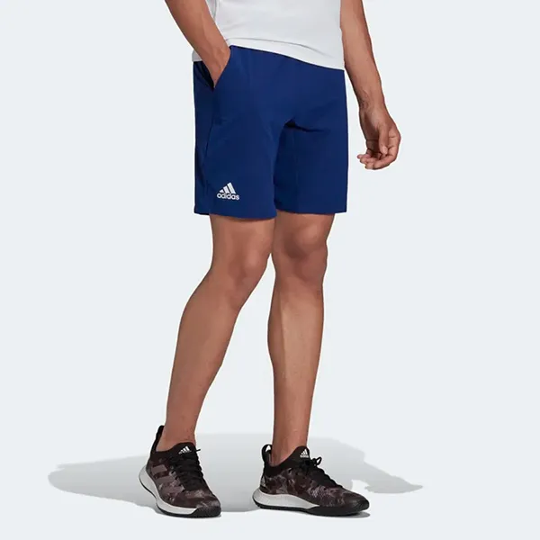 Quần Shorts Tennis Adidas Ergo H50275 Màu Xanh Dương Size S - Thời trang - Vua Hàng Hiệu