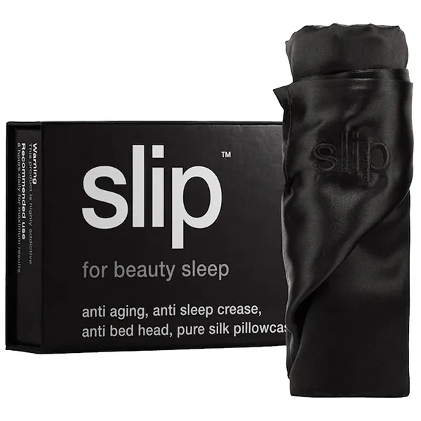 Vỏ Gối Lụa Slip Silk Pillowcase – King Màu Đen - Chăn - Gối - Vua Hàng Hiệu