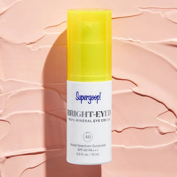 Kem Chống Nắng Supergoop! Bright-Eyed 100% Mineral Eye Cream SPF 40 PA+++ 15ml - Kem chống nắng - Vua Hàng Hiệu