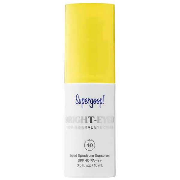 Kem Chống Nắng Supergoop! Bright-Eyed 100% Mineral Eye Cream SPF 40 PA+++ 15ml - Kem chống nắng - Vua Hàng Hiệu