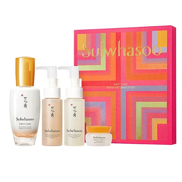 Set Chăm Sóc Và Dưỡng Da Sulwhasoo First Care Radiance 4 Món