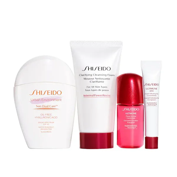 Set Chống Nắng Shiseido Daily Sunscreen & Skincare Essentials 4 Món