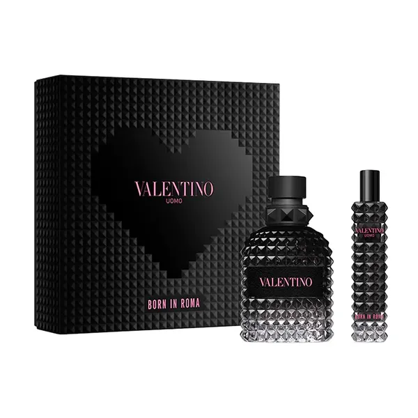 Set Nước Hoa Valentino Born in Roma Uomo Cologne (50ml + 14.8ml) - Nước hoa - Vua Hàng Hiệu