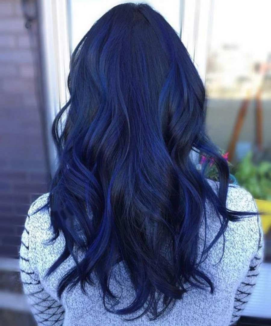 21 Kiểu tóc màu xanh đen phong cách đơn giản  ALONGWALKER