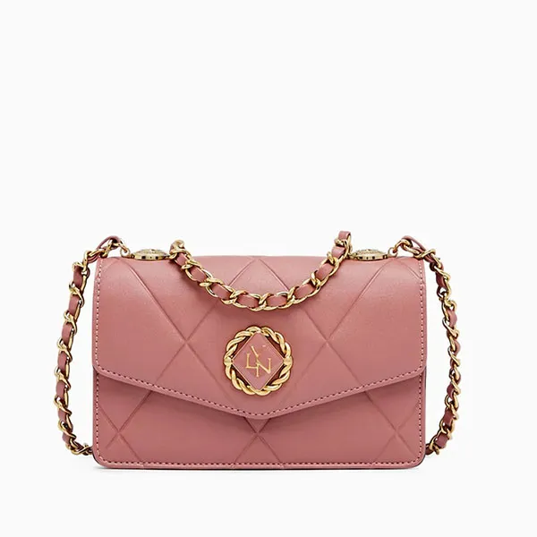 Túi Xách Lyn Diamond Mini Crossbody Bags Pink LL21FBF126 Màu Hồng - Túi xách - Vua Hàng Hiệu