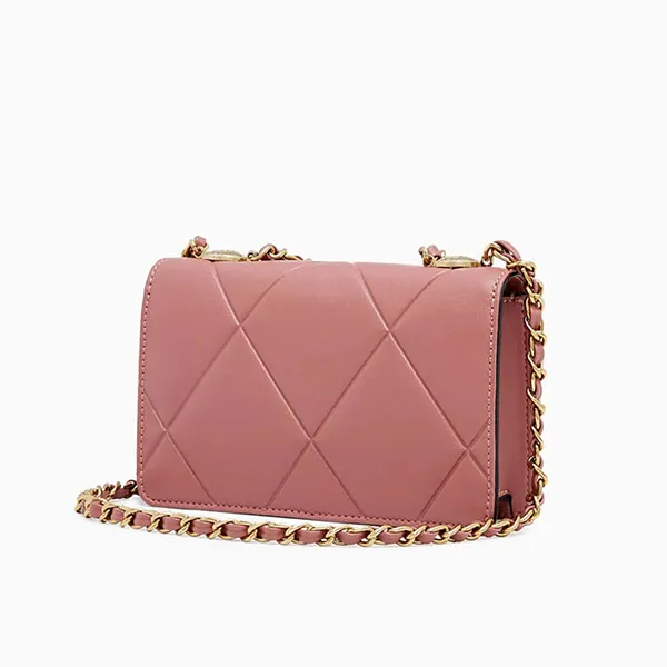 Túi Xách Lyn Diamond Mini Crossbody Bags Pink LL21FBF126 Màu Hồng - Túi xách - Vua Hàng Hiệu