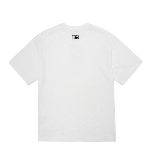 Áo Phông Unisex MLB Basic Small Logo Short Sleeve Tshirt 3ATS01023 50WHS  Màu Trắng Size S - 3