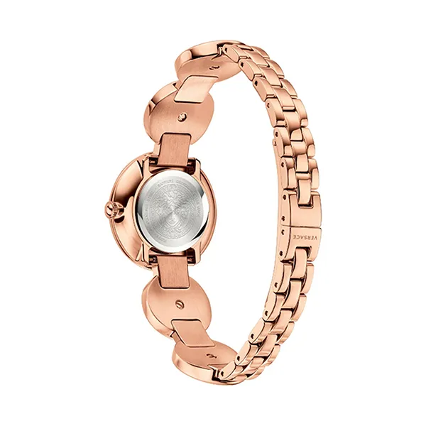 Đồng Hồ Nữ Versace VERF00918 Medusa Stud Icon Watch 28MM Màu Vàng Hồng