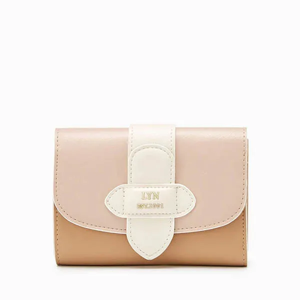 Ví Lyn Norwich Short Wallets LL22CWF019 Màu Hồng Cam