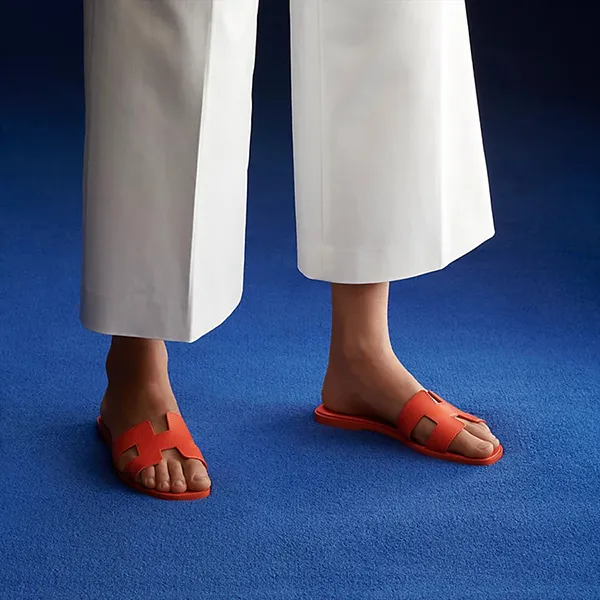 Dép Hermès Oran Sandal Màu Cam Size 36.5 - Dép - Vua Hàng Hiệu