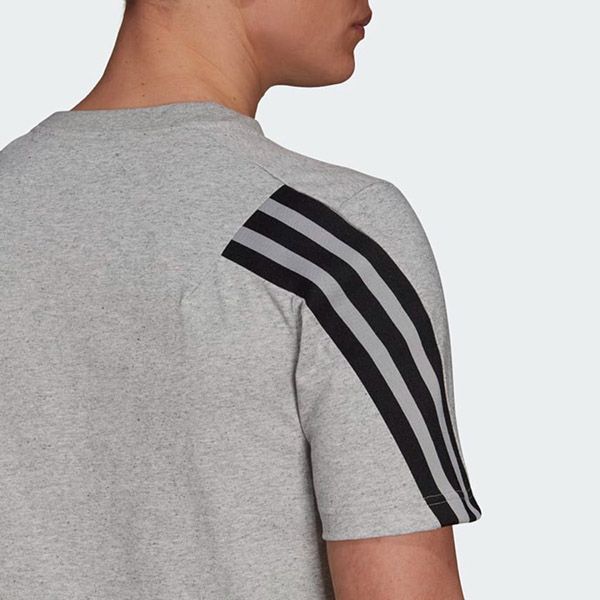 Áo Thun Nam Adidas 3 Sọc Future Icons Sportswear Tshirt Màu Xám - 4