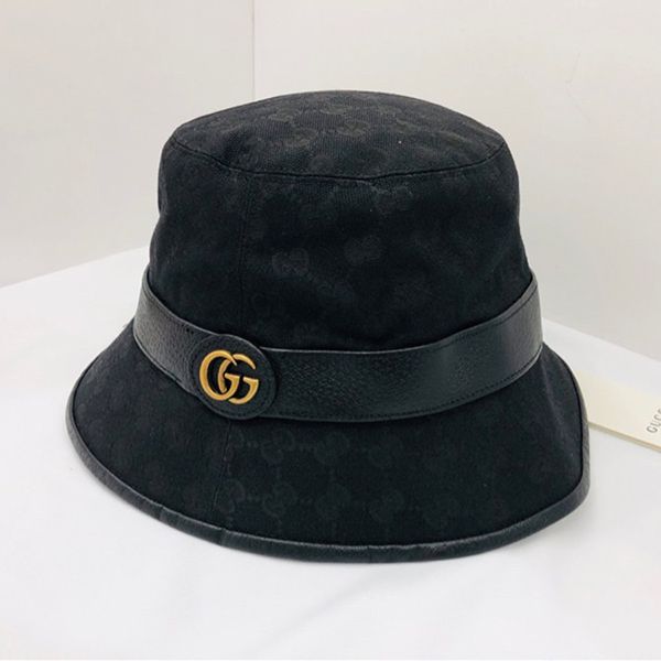Mũ Gucci GG Canvas Bucket Hat Màu Đen Size S - 3