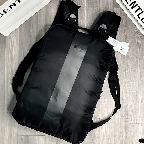 Balo Lacoste Black Classic Backpack Màu Đen