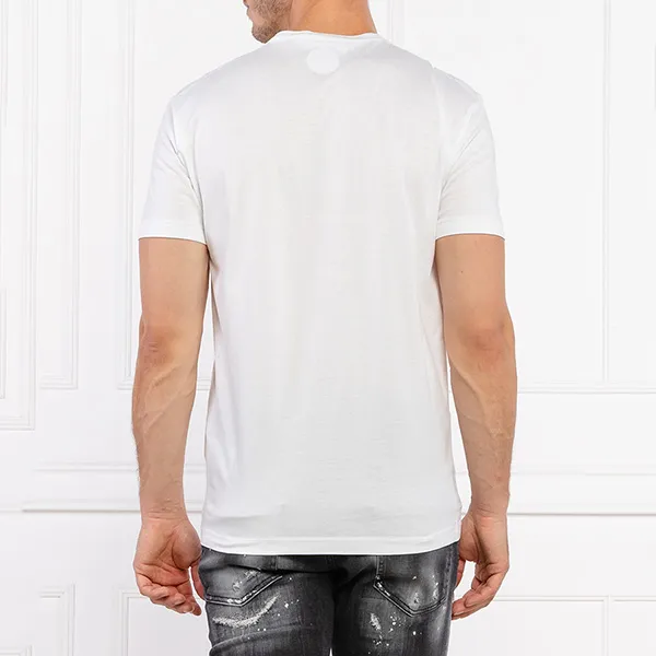 Áo Phông Dsquared2 Printed T-shirt In White S71GD1066 Màu Trắng