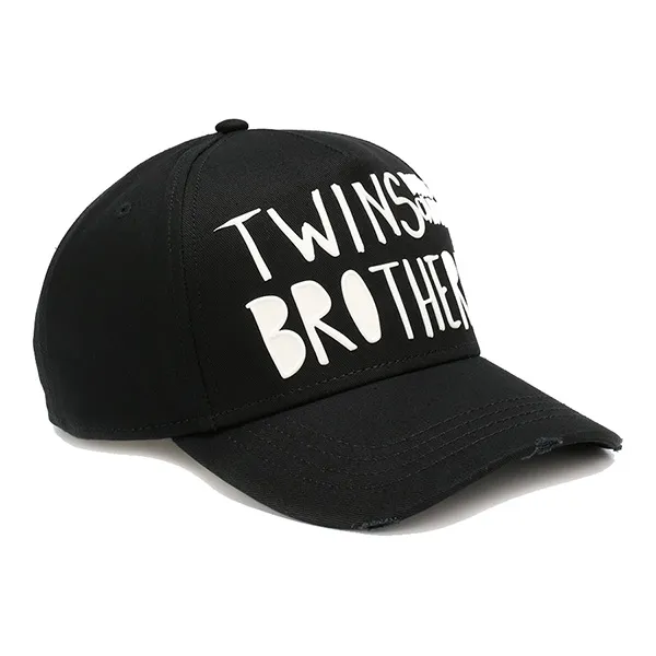 Mũ Dsquared2 Twins Brothers BCM0191 Màu Đen - Mũ nón - Vua Hàng Hiệu