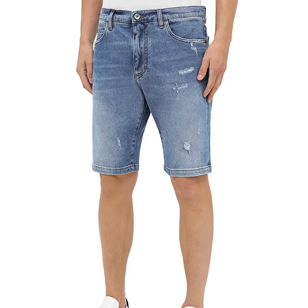 Quần Shorts Jeans Nam Dolce & Gabbana D&G GY4JED-G8CS2 Màu Xanh Nhạt