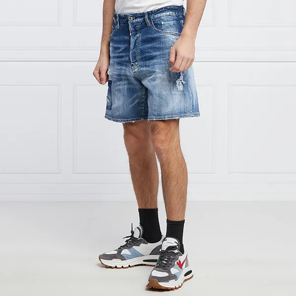 Quần Shorts Dsquared2 Boxer Shorts S74MU0685 S30342 Màu Xanh Size 48 - Thời trang - Vua Hàng Hiệu