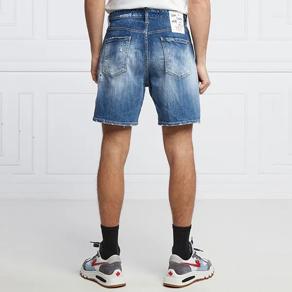 Quần Shorts Dsquared2 Boxer Shorts S74MU0685 S30342 Màu Xanh Size 48 - Thời trang - Vua Hàng Hiệu