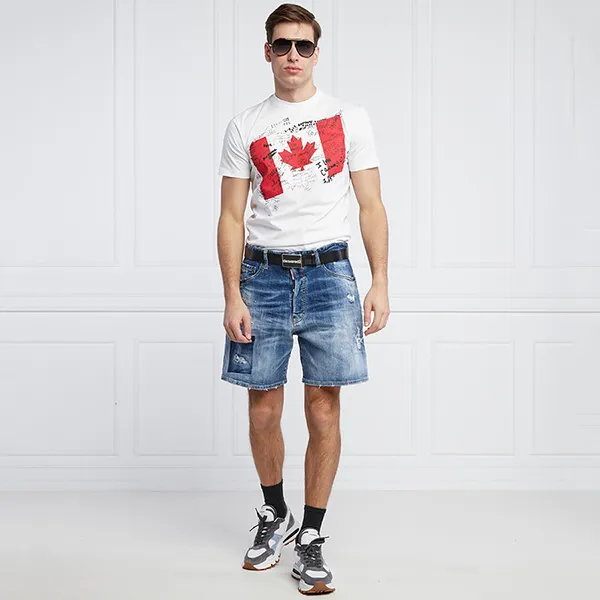 Quần Shorts Dsquared2 Boxer Shorts S74MU0685 S30342 Màu Xanh Size 48 - Thời trang - Vua Hàng Hiệu