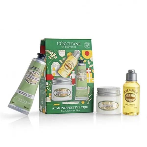 Set Dưỡng Da L'Occitane Travel Exciusve 3 Món
