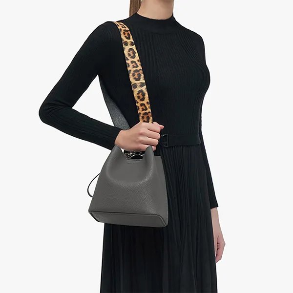 Túi Đeo Chéo Find Kapoor Pingo 20 Basic New Leopard Grey Màu Xám - Túi xách - Vua Hàng Hiệu