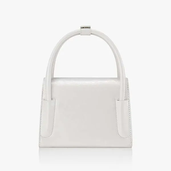 Túi Xách Tay Find Kapoor Marty Bag 18 Crinkled Ivory Màu Trắng Đục - Túi xách - Vua Hàng Hiệu