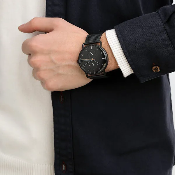 Đồng Hồ Skagen SKW6538 Cho Nam Màu Đen