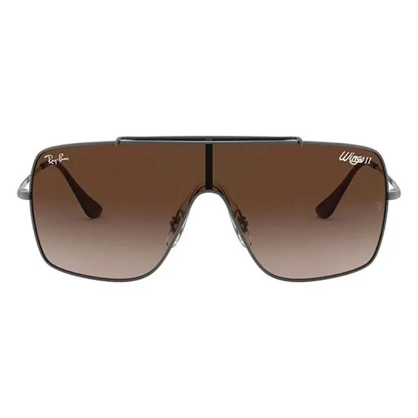 Kính Mát Rayban Wings II Brown Gradient Shield Unisex Sunglasses RB3697 004/13 35 Màu Nâu - Kính mắt - Vua Hàng Hiệu