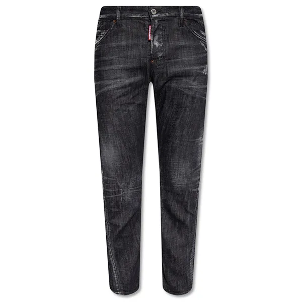 Quần Bò Dsquared2 Sexy Twist Jeans S71LB1047 S30357 Màu Đen - Thời trang - Vua Hàng Hiệu