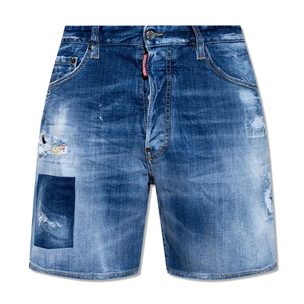 Quần Shorts Dsquared2 Boxer Shorts S74MU0685 S30342 Màu Xanh Size 48 - Thời trang - Vua Hàng Hiệu