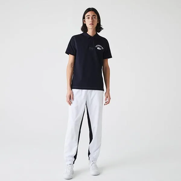 Áo Polo Lacoste Men's Vintage Navy Shirt YH0028-51G HDE Màu Xanh Navy