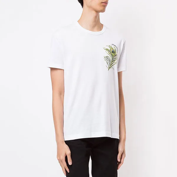 Áo Phông Nam Dolce & Gabbana D&G T-Shirt G8KBAZ G7XIR Họa Tiết Màu Trắng