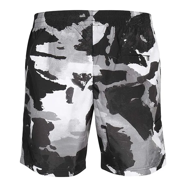 Quần Shorts Nam Dolce & Gabbana D&G M4B16T HSMND Camouflage Print Swim Màu Đen Xám