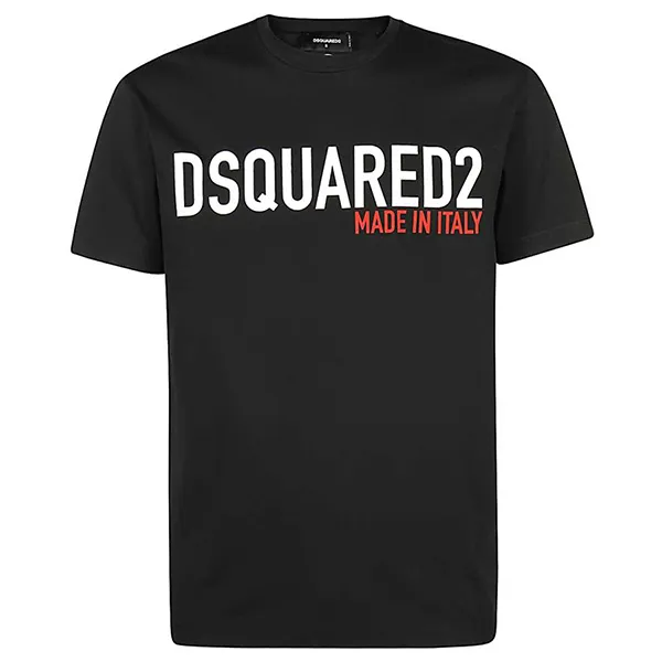 Áo Phông Dsquared2 Made In Italy T-shirt S74GD0828 S22427 Màu Đen