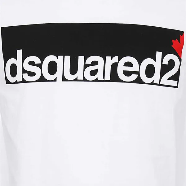 Áo Phông Dsquared2 D2 Tag Cool T-shirt S71GD1062 Màu Trắng