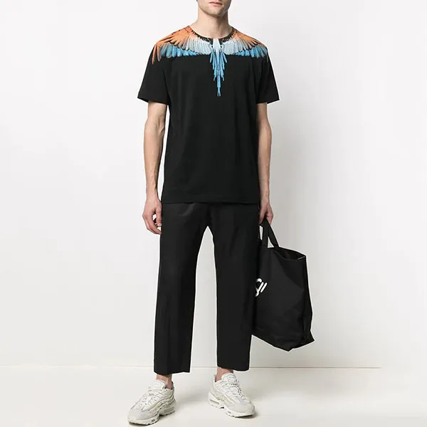 Áo Phông Marcelo Burlon County Of Milan Wings Crew Neck T-Shirt Màu Đen - Thời trang - Vua Hàng Hiệu