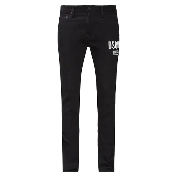 Quần Bò Dsquared2 Slim Fit Jeans S74LB1087 Màu Đen