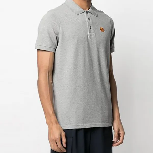 Áo Polo Kenzo Logo Thêu Ngực Hổ 5PO001-4PU Màu Xám - Thời trang - Vua Hàng Hiệu