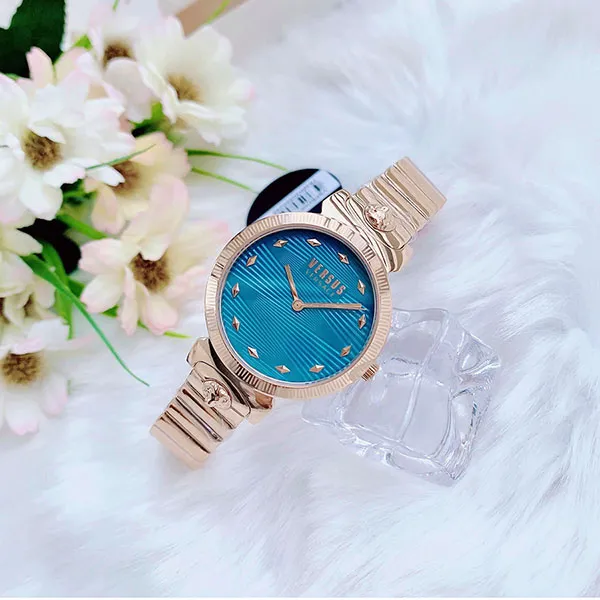 Đồng Hồ Nữ Versace Versus Autumn-Winter 20 Analog Green Dial VSPEO0919 Màu Vàng