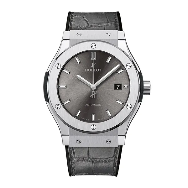Đồng Hồ Nam Hublot Classic Fusion Automatic Grey Dial 42 mm Men's Watch 542.NX.7071.LR Màu Đen Mặt Xám - Đồng hồ - Vua Hàng Hiệu