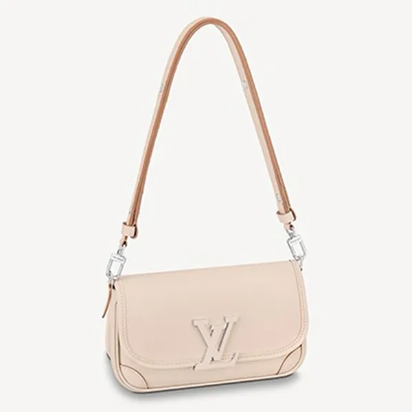 Túi Đeo Chéo Nữ Louis Vuitton LV Buci Crossbody Bag White M59457 Màu Trắng Kem - Túi xách - Vua Hàng Hiệu