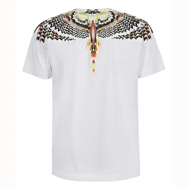 Áo Phông Marcelo Burlon CMAA018S21JER002 Grizzly Wings Regular T-Shirt Màu Trắng - Thời trang - Vua Hàng Hiệu