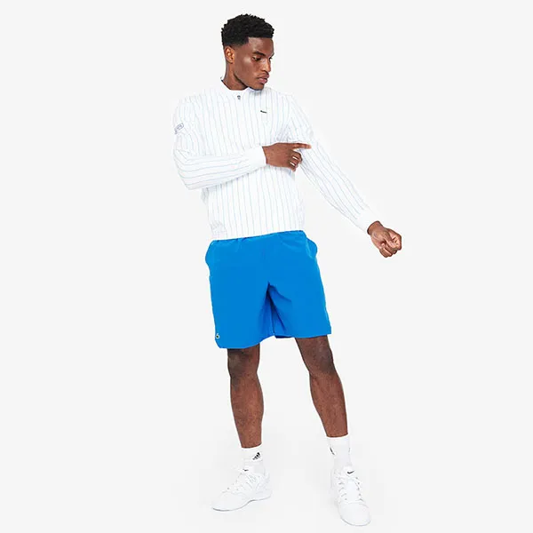 Quần Shorts Lacoste Djokovic GH4001 Màu Xanh Blue