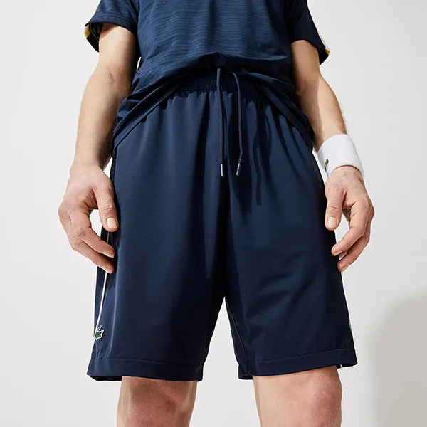 Quần Shorts Men’s Lacoste Sport French Open Edition Lightweight Stretch GH9384 R20 Màu Xanh Navy Size S