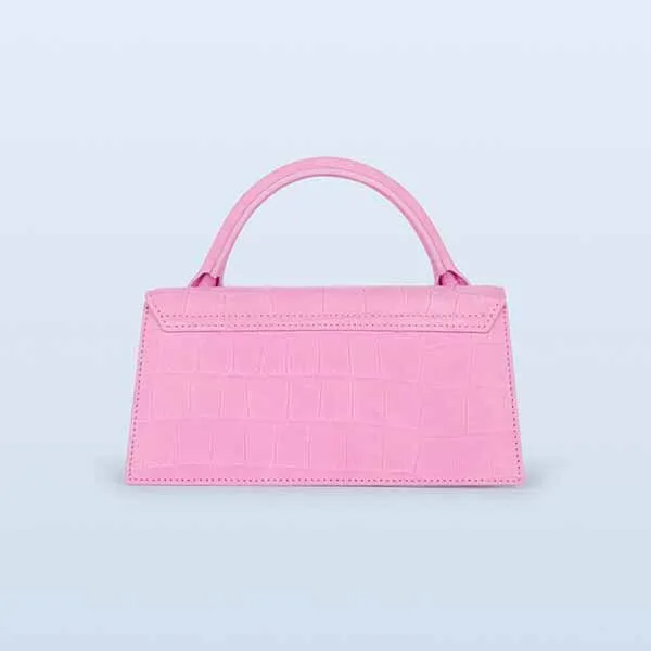 Túi Xách Tay Nữ Jacquemus Long Chiqito, Size 20, Màu Hồng - Túi xách - Vua Hàng Hiệu