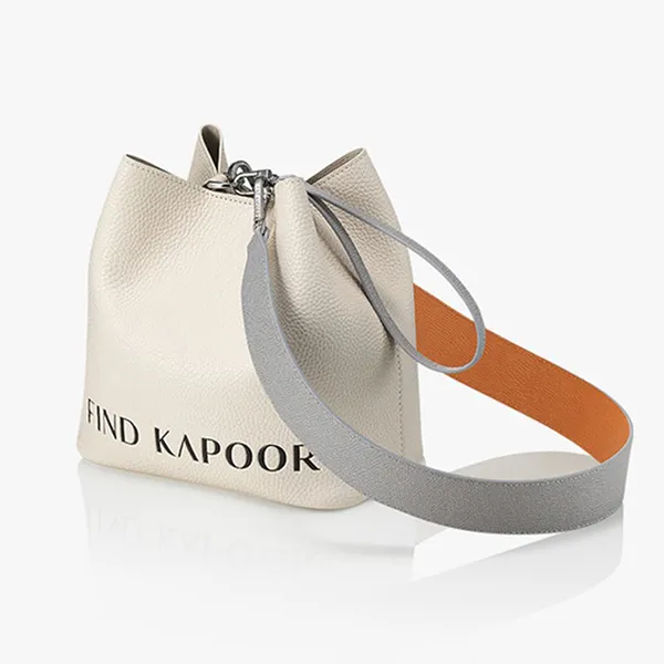 Túi Đeo Chéo Find Kapoor Pingo Bag 20 Lettering Solid Màu Trắng Kem