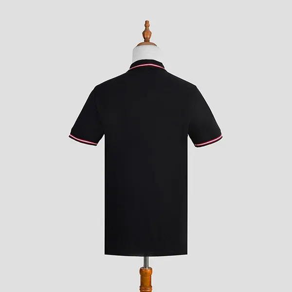 Áo Polo Bally Logo Thêu Viền Cổ Đỏ 603843-50-124 Màu Đen - Thời trang - Vua Hàng Hiệu