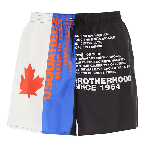 Quần Shorts Dsquared2 Costume Phối Màu